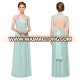 Convertible Maxi Dresses Bridesmaid Party Multi Tie Maxi Dresses