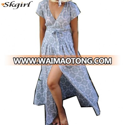 good look dresses women Long Wrap Maxi Summer dress